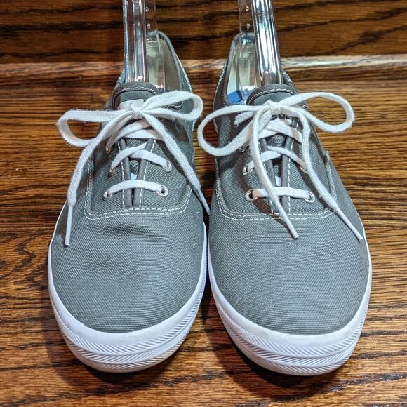 Keds size 8 gray Ortholite sneakers EUC - Picture 1 of 8
